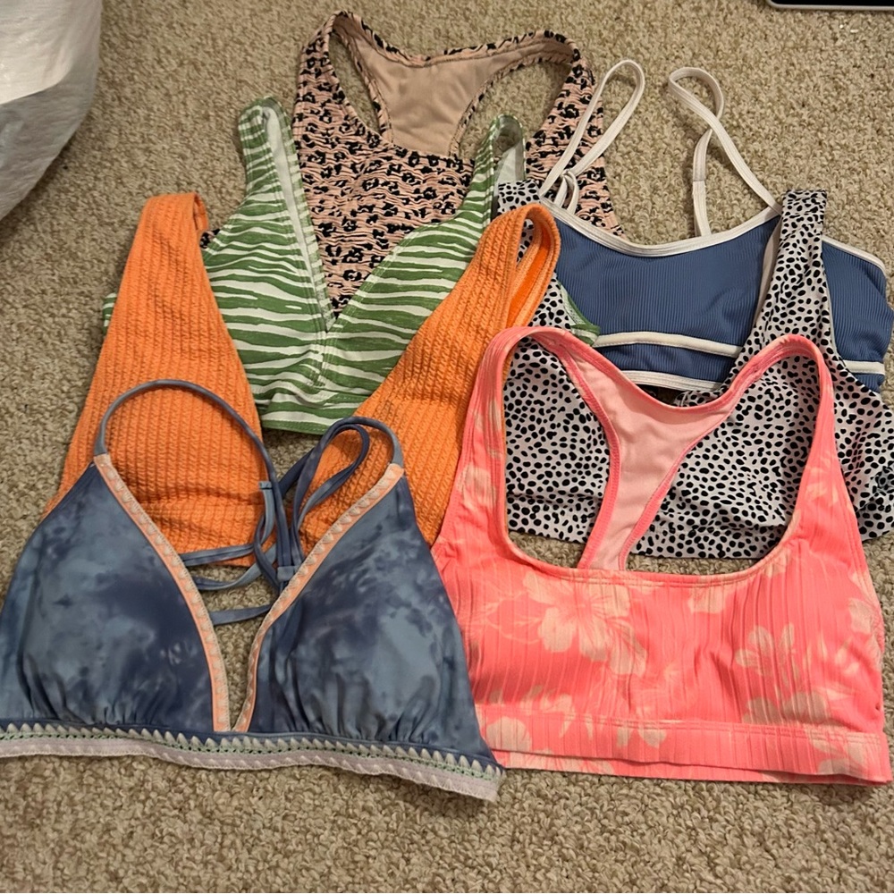 Variety of bikinis and bathing suits!